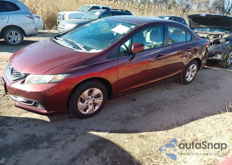 2015 Honda Civic Lx z USA, uszkodzony, nr VIN 19XFB2F53FE271900